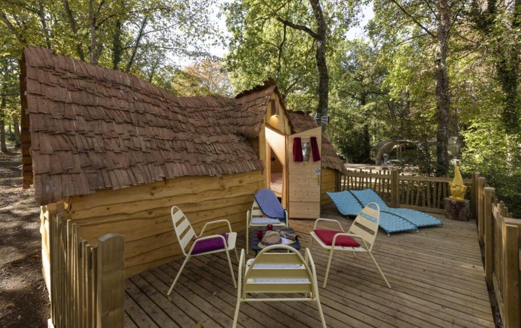 Camping Ushuaia Villages Au Bois Joli Andryes 外观 照片